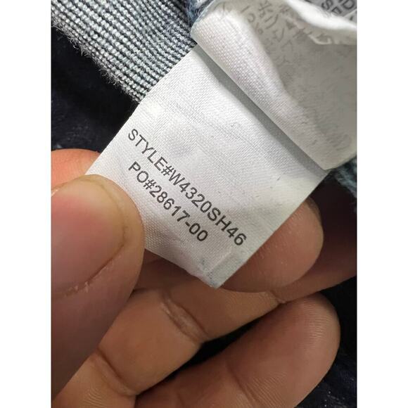 Prana‎ Women’s Sienna Mid Rise Jeans - Dark Blue Raw Hem W4320SH46 - 0 / 25 - Picture 7 of 8